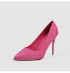 ZM015 8915-2 Fashionable And Simple Stiletto High Heels Suede Shallow Mouth