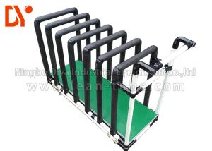 China Workshop Heavy Duty Work Cart , Industrial Metal Naterial Tool Work Cart factory