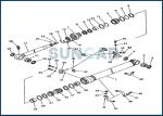 707-99-46200 7079946200 Arm Cylinder Service Kit For Excavator PC150-5