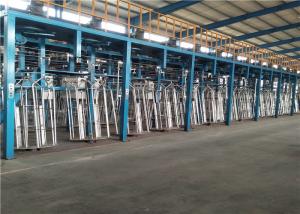 China Steel / Aluminium Wire Hot Dip Galvanizing Machine , Wire Mesh Making Machine on sale