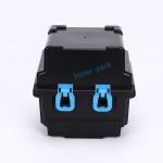 Black Conductive PP Material Wafer Carrier 6 Inch Wafer Storage Box