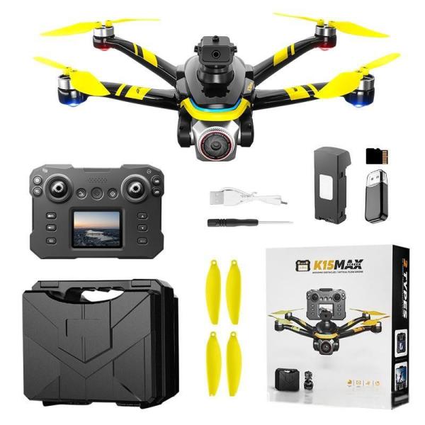 China Foldable K15 Max HD 4K 8K Brushless PFV Drone With Remote Control LED Screen Camera Drone Beginner Professional Uav on sale China Foldable K15 Max HD 4K 8K Brushless PFV Drone With Remote Control LED Screen Camera Drone Beginner Professional Uav on sale