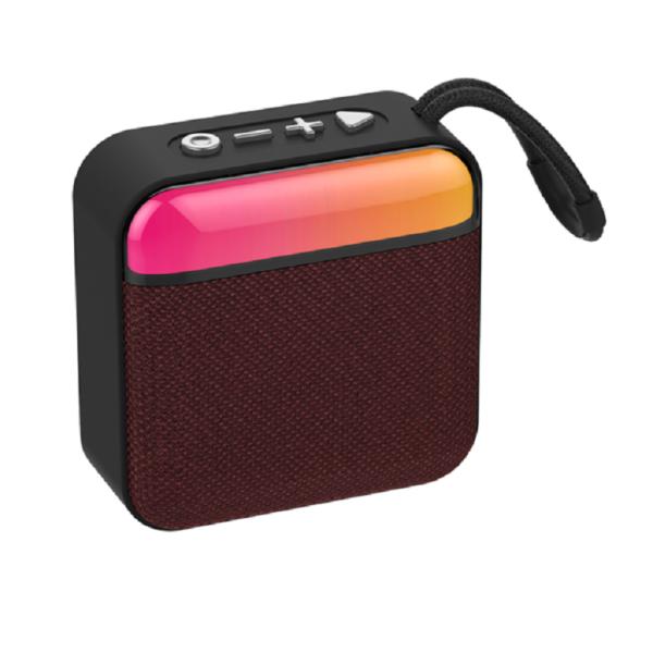China Compact Multi-Color Portable Bluetooth Speaker with 52mm 5W Driver and Type-C Charging factory