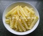 300kgh Semi-Automatic Wave Shape Potato Chips Production Line