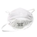 Multi Layered Disposable Dust Mask , Cupped Face Mask Nose Bridge Design