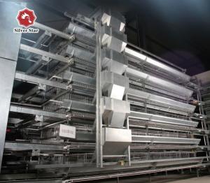 China 5 Layer Q235 Battery Egg Layer Cages Poultry Field Chicken Cage factory