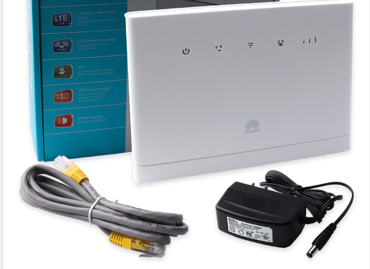 Huawei B315S-519 4G LTE 300 Mbps Mobile Wi-Fi Router Unlocked Version with VPN Server and Client Support