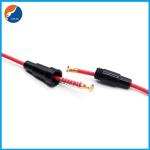 R3-32 5x20mm Inline Fuse Holder 10A 250VDC Bakelite Wire Screw Type