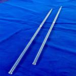 Transparent Polished Quartz Glass Tube Products Sand Core Pipe