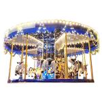 Fairground Carousel Horses Bull Cow Shape Indoor Outdoor Design