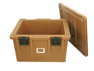 China 110L Insulated Food Transport Containers For Loading Lunch Box With Wheels factory