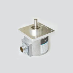 China 6mm Shaft DC5V PNP 10000 Resolution Flange Encoder factory