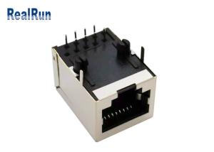 China UL94-0 125V Rj45 Connector Metal Shielded 10P8C Modular RJ45 Jack factory