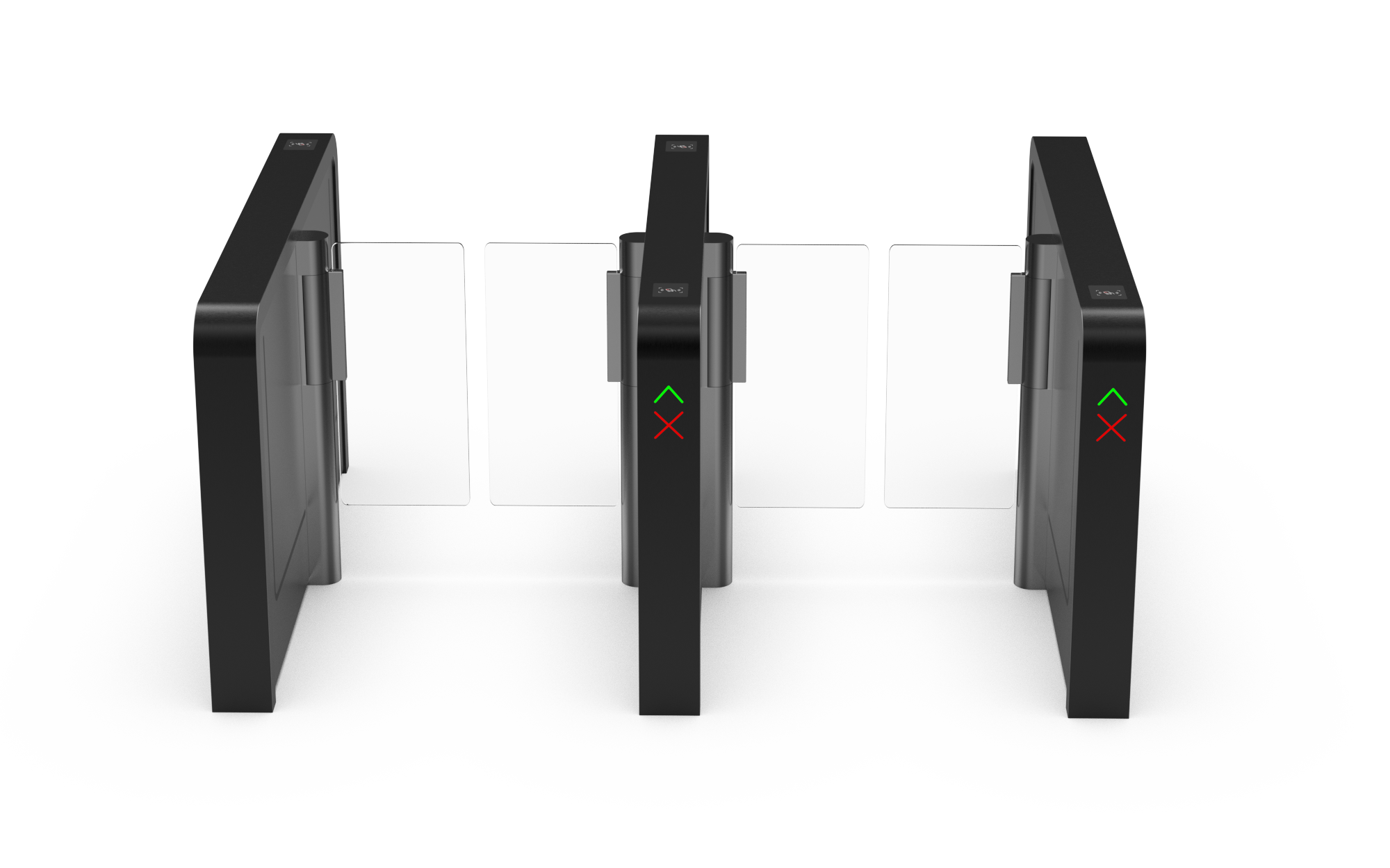 Swing Turnstile RFID/Qr Code Bar Code High Speed Turnstile Gate Turnstile Access