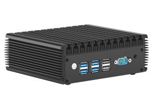 China I5 CPU 2 Gigabit LAN 6 USB Port Fanless MINI PC on sale