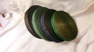 China 100% Polyester Metallic Wired Ribbon Elegant Craftsmanship For Holiday Decoration factory