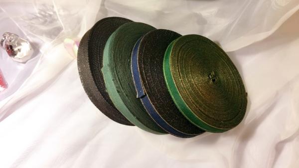 100% Polyester Metallic Wired Ribbon Elegant Craftsmanship For Holiday