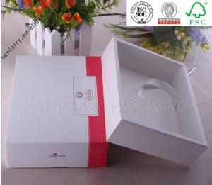China promotional professional custom made cosmetic powder box certificated by ISO BV SGS,can print the company LOGO factory