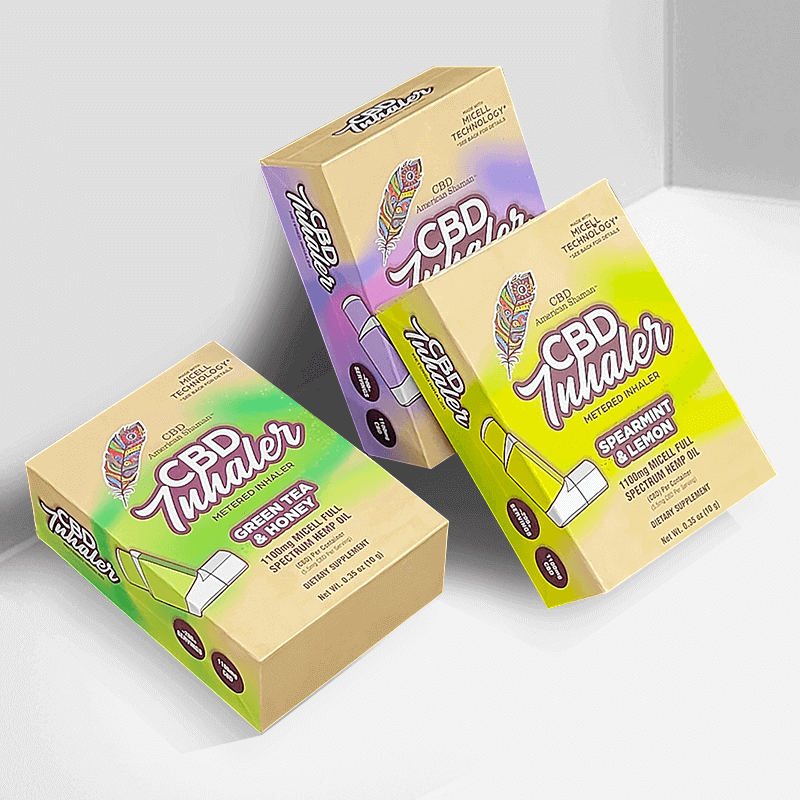Handmade Rigid Paper Drawer Sliding Packaging Box for Luxury Boxes Metered Inhaler
