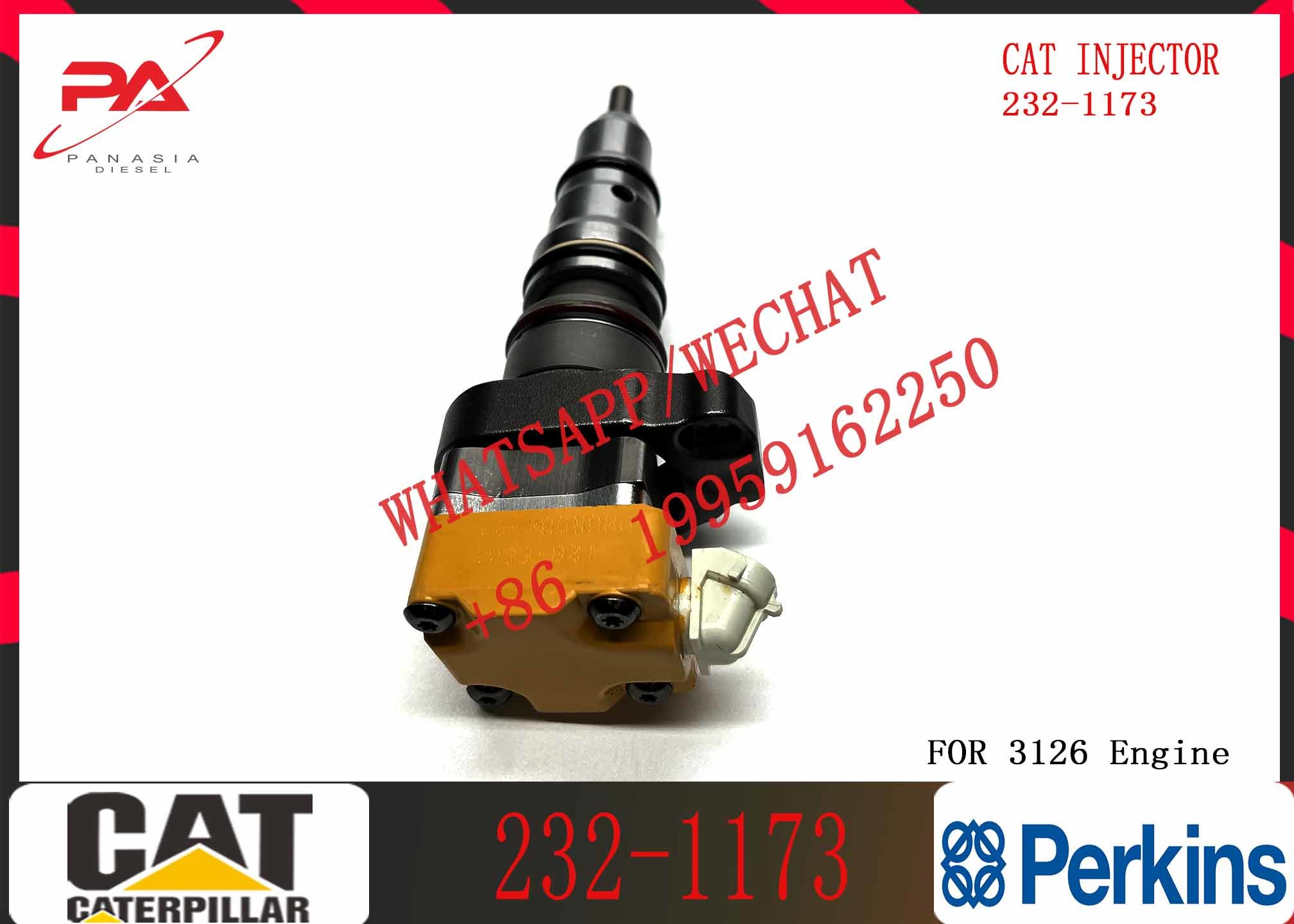 Fuel Injector 232-1173 188-1320 173-9379 4CR0197 198-4752 174-7526 232-1170 232-1171 174-7527 for CAT Engine