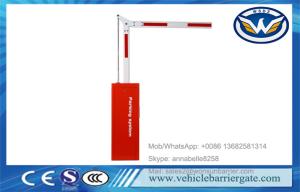 China Folding Parking Boom Automatic Barrier Gate Remote Control With 6 Meter Boom factory