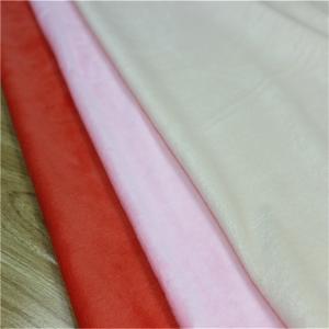 China buy plush fabric super-soft short hair velvet printed short pile plush fabric factory