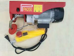 China PA200 Miniature Electric Hoist 10m/min With Trolley Systems factory