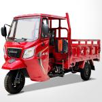 250cc Semi Cabin Cargo Tricycles Motorcycle for Adult 3 Wheel Drum Cargo