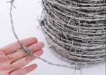 Prison Roll 12.5 Barbed Fencing Wire Low Carbon Steel
