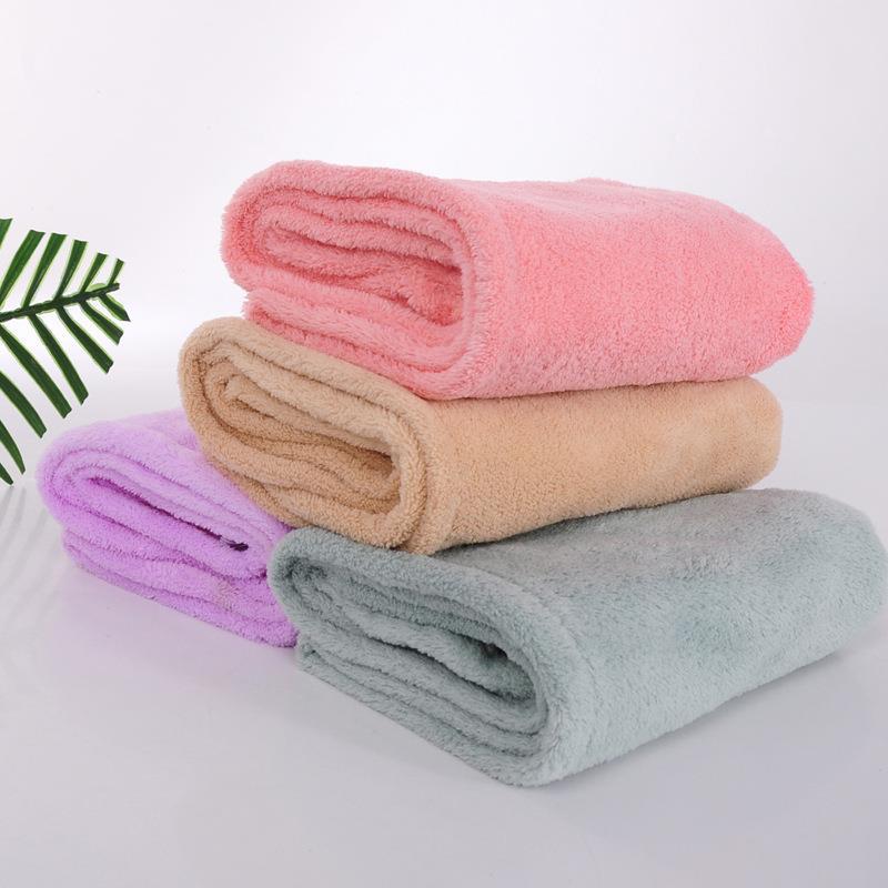 Hotel Microfiber Hair Drying Towel Sustainable Quick Dry Water Absorbing Towel for Home
