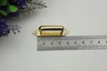 High quality hanging plating light gold color 35 mm metal arch bridge for