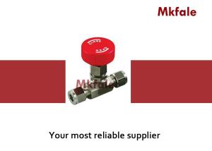 China MNV Mini Gas Needle Hydraulic Ball Valve Tube End Connection Angle Type factory