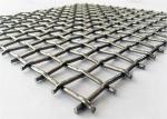 Durable Crimped Wire Mesh Anti Corrosion For Stairs Park Zoo Safety Fence Use
