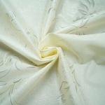 Light Resistance Beige plain Jacquard Mattress Fabric 70gsm-90gsm