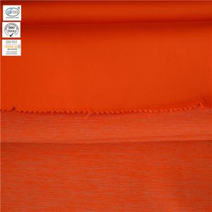 China High Visibility Orange 260gsm Polyester Cotton Interweave Fabric factory