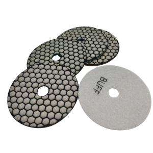 China Customized 3&quot;/4&quot;/5&quot;/6&quot; Dry Flexible Diamond Sanding Disc for Stone Polishing Machine factory