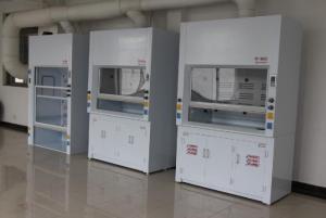 China Industrial Range PP Fume Hood , Food / Metal Factory Lab Exhaust Hood factory