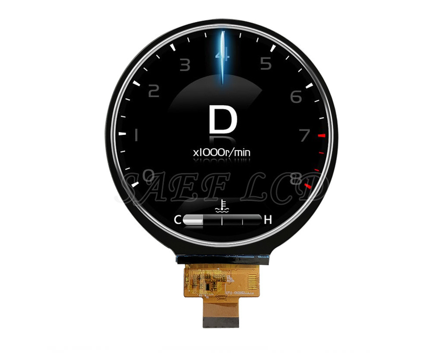 4-inch HDMI TFT LCD display 720×720 circular TFT LCD with MIPI interface PCAP