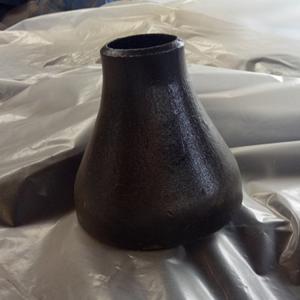 China DN200 Butt Welded Carbon Steel Reducer Seamless Black Concentric Weld Reducer factory