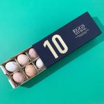 Personalized Gold Stamping Cardboard Egg Cartons Easter Pulp Tray Storage Gift
