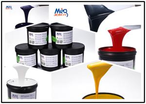 China Free Yellowing UV LED Screen Ink Pvc Printing Ink 385-395nm LED UV Wave Length factory