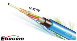 China Flame Retardant Cable MGTSV SM MM 12 24 48 96 Cores for Duct Mine Mining Application factory