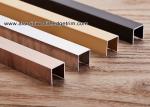 U10mm U Channel / Splint / Brace / Tile Edging / Trim Made From Aluminum / Metal