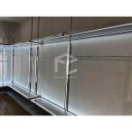 CNC Clothing Display Rack Powder Coated Display Store Furniture