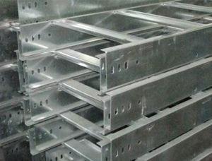 Electro-Galvanized Carbon Steel Cable Support System for Side Rail Height 25mm