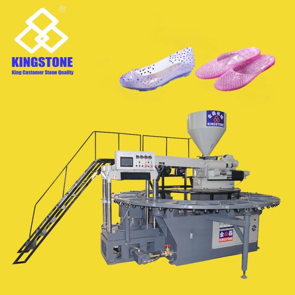 China High Speed Auto Plastic Shoes Making Machine For Slipper factory