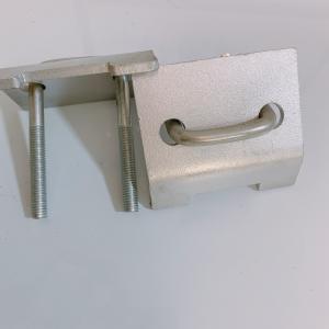China Silkscreening Right Angle Stainless Steel Beam Clamps Malleable Iron 1In Pvd Coating factory