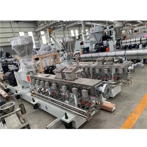 China 85mm Conical Co Rotating Twin Screw Extruder Mixing Melting factory