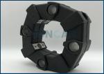 80A Excavator Hydraulic Pump Couplings Flex Coupling Rubber Black