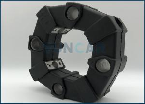 China 80A Excavator Hydraulic Pump Couplings Flex Coupling Rubber Black factory